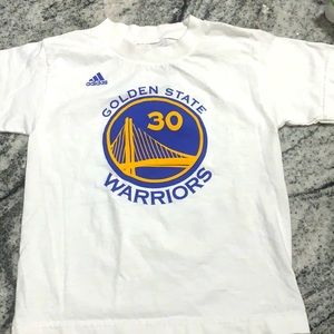Boys Golden State Warriors Adidas Curry T-shirt